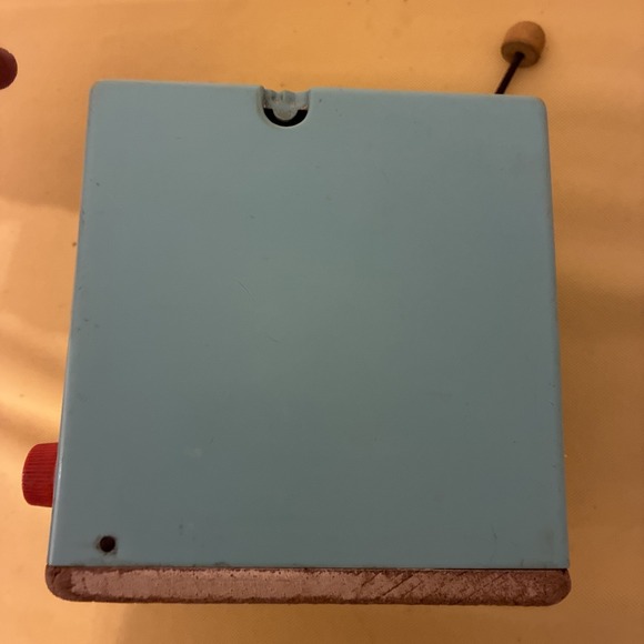 Fisher Price Hey Diddle Diddle Peek A Boo Screen TV Music Toy U164 - 1964-'65 - Picture 6 of 10